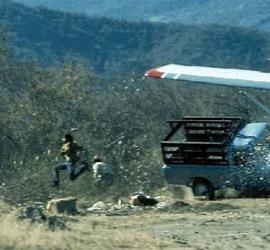 飞机失事意外现场