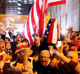 美国 拉登死后的庆祝