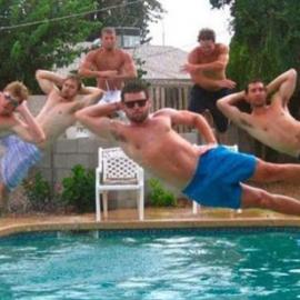 31个优美的入水一霎那