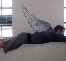 创意翅膀 每个人都是天使