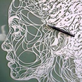 难以置信的纸上雕刻