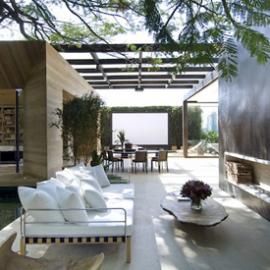 没有墙壁或天花板的