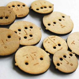 可爱的创意衣服纽扣