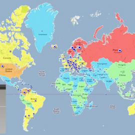 世界各地罩杯 IQ 信息图表