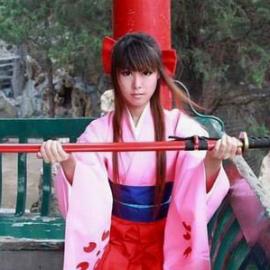 美女帅气cos真宫寺樱