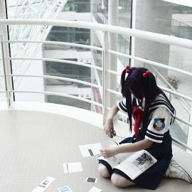 天然呆-之濑琴美COS