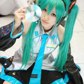 初音ミク-未来COSPLAY秀