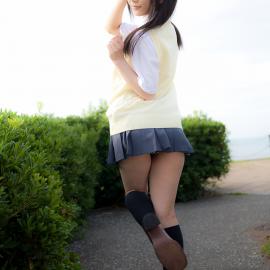洛丽塔的COSPLAY学生制服