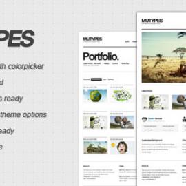 WordPress 商业企业模板