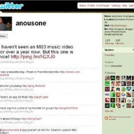 创意与时尚的Twitter背景