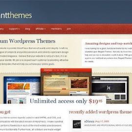 创意的Word Press主题