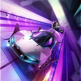 美丽的车辆艺术品图形