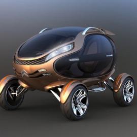 雪铁龙概念电动车EGGO