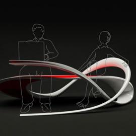 时尚的公共座椅设计