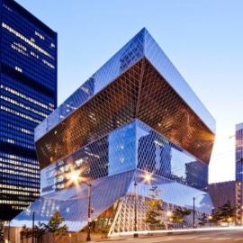 西雅图中央图书馆建筑设计