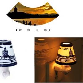 印象西湖陶瓷小夜灯