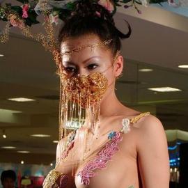 商场里的真实走秀