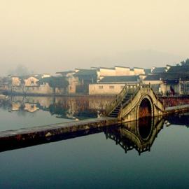 摄影：冬日宏村寂寮的美丽