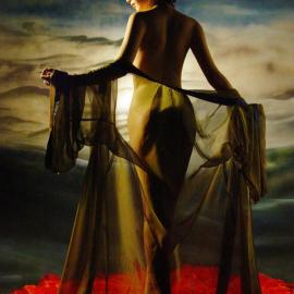 摄影作品：古美女