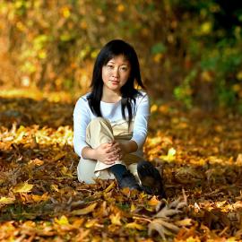 摄影秋色里的女性（人像类）