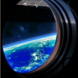 中国航天员的太空摄影作品