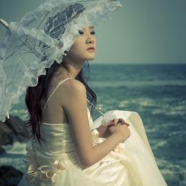 史迪雲摄影作品：聆听海的心声