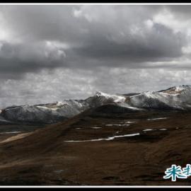 西藏风光：风云多变的米拉山风光