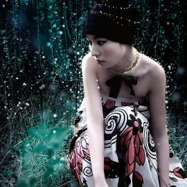 超强后期：童话里的公主 月光下的精灵