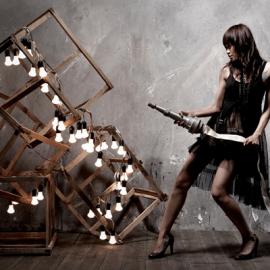 颓废与性感的交融