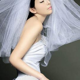 华章摄影作品《嫁娘》欣赏