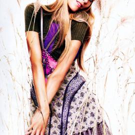 Anja Rubik Harpers Bazaar摄影欣赏