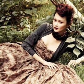 韩版Vogue大片复古田园风情