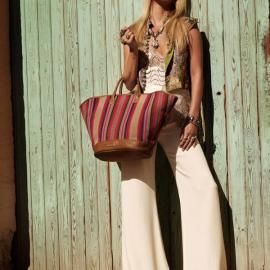 Kate Moss拍摄Longchamp包袋大片