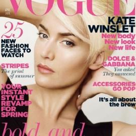 凯特·温丝莱特登《Vogue》封面 气场无敌