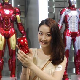 3D钢铁侠iPhone5手机保护套
