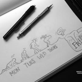 Marcelo Schultz 素描画