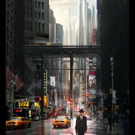 Bastien Grivet 插画设计