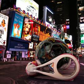 360°视野概念三轮车