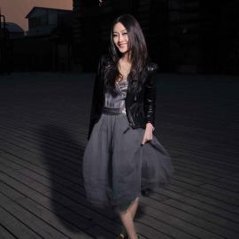 知性“龙女郎”林鹏