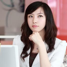 清纯美女OL写真十足女人味
