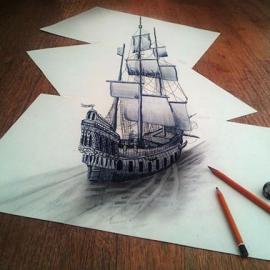 3D画作