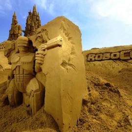 比利时 世界最大的沙雕节