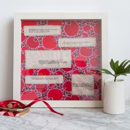 diy文字祝福壁画