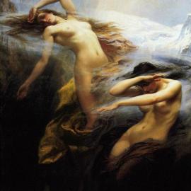 维多利亚时代宫廷画家作品：迷恋