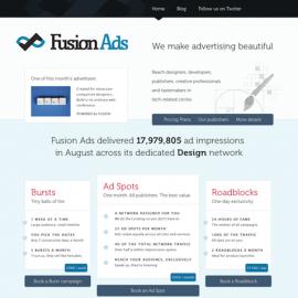 25个创意漂亮的网页布局设计