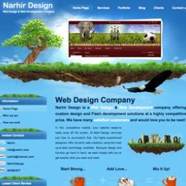 40个大自然风格的网页设计