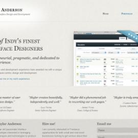 30个简约风格的网页设计