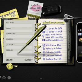 52个创意的联系我们表单设计