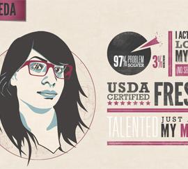 30个棕色系的网站设计案例