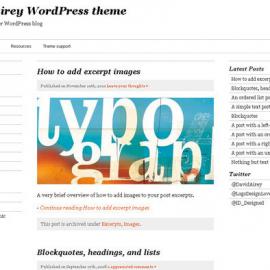 50个简约时尚的免费WordPress主题